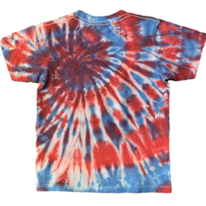 Patriot Spiral tie dye shirt